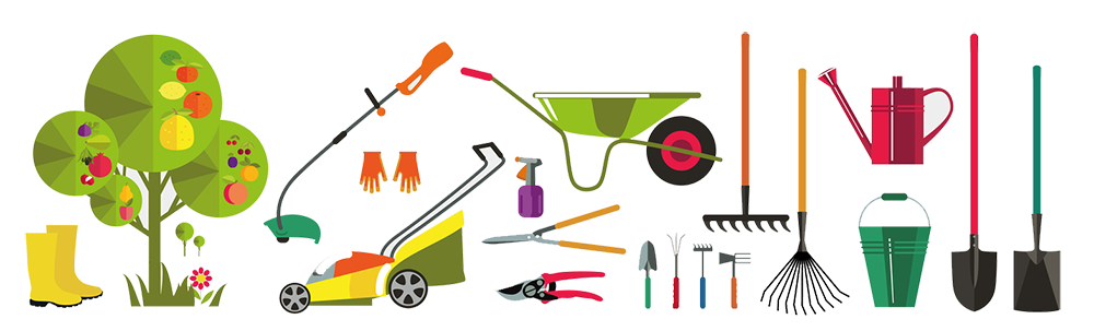 garden tools - clear