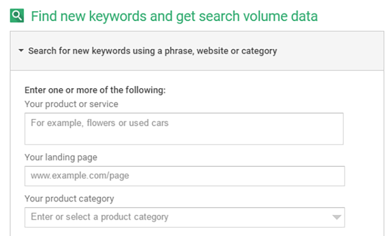 ideas from google planner