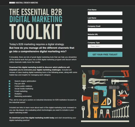 Digital marketing toolkit