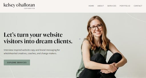 9 Great Copywriting Portfolio Websites [Inspiration Examples